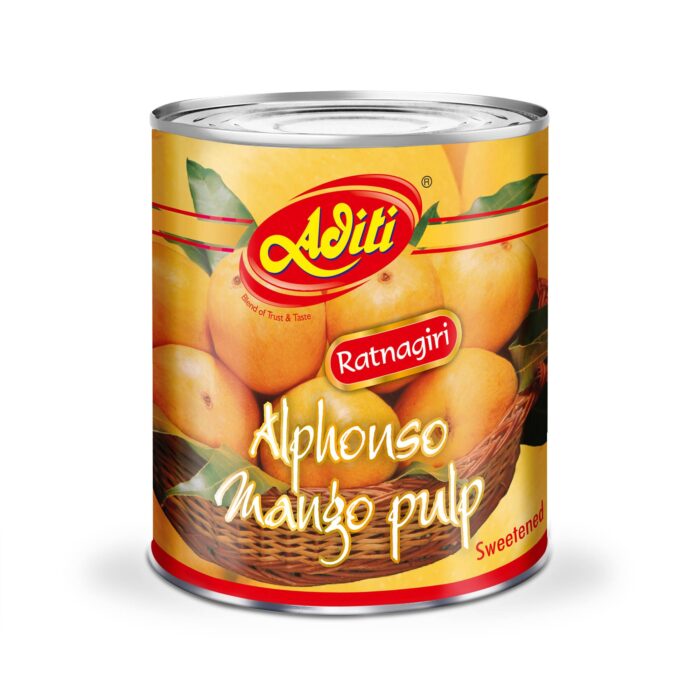 Alphonso Mango Pulp (Sweetened)_3.1 kg
