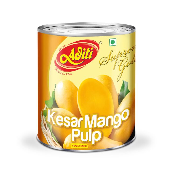 Kesar Mango Pulp (Sweetened) 3.1kg