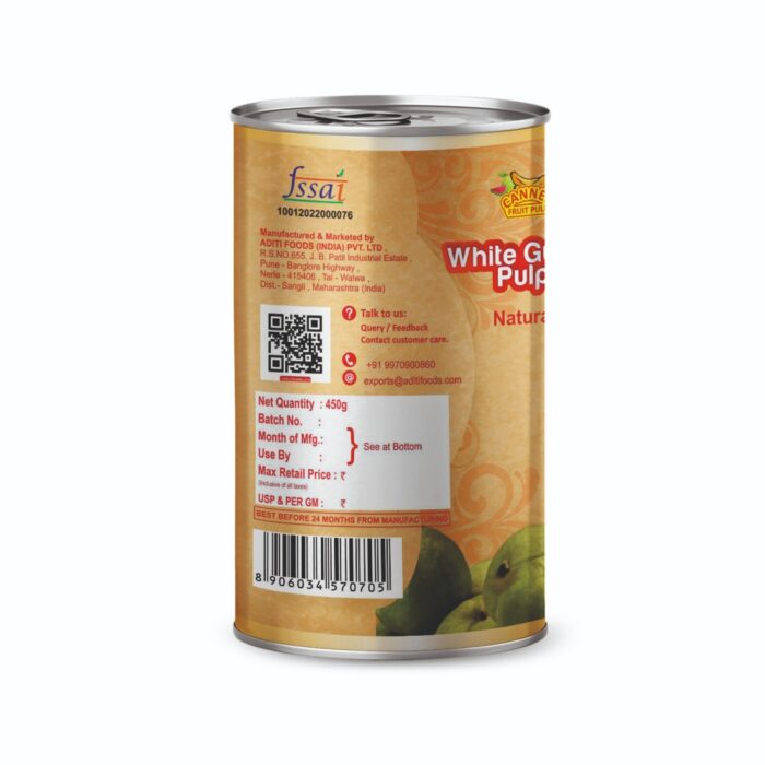 White Guava Pulp (Natural) 450 gm_2