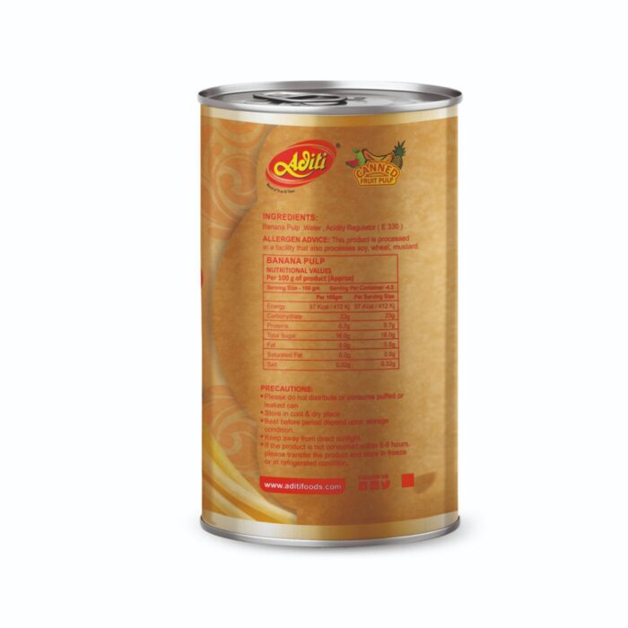 Banana Pulp (Natural) 450 gm_1