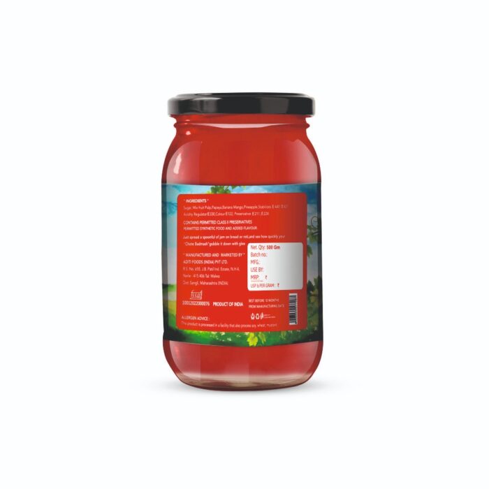 Mix Fruit Jam Glass Bottle 500 gm_2
