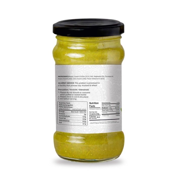 Green Chilli (Minced) 300 gm_1