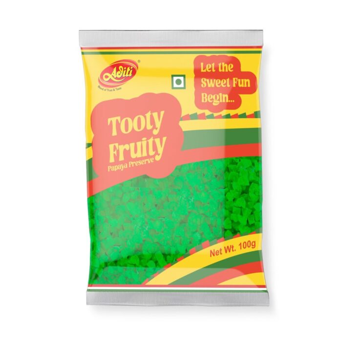 Tooty Fruity (Papaya Preserve) Green 100 gm