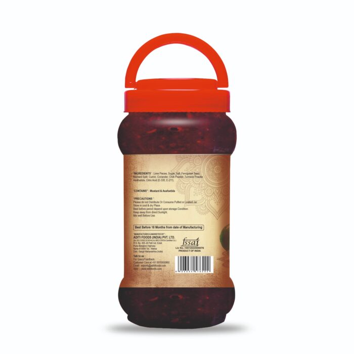 Lime Pickle (Sweet) 1 kg_2