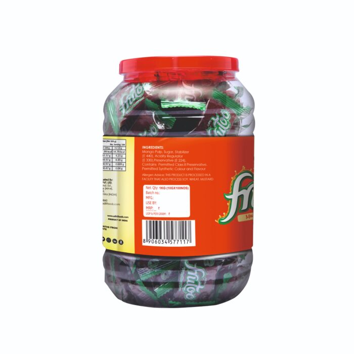 Mango Fruit Candy pet jar 1 kg_2