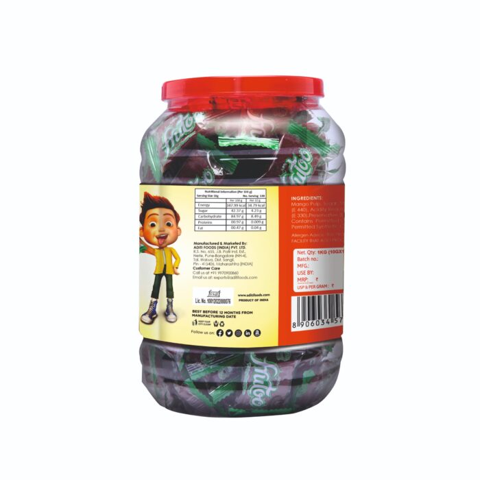 Mango Fruit Candy pet jar 1 kg_1